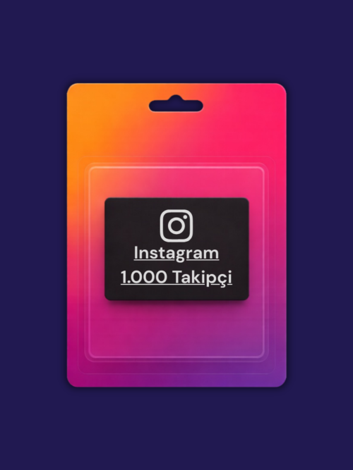 Instagram 1.000 Adet Takipçi